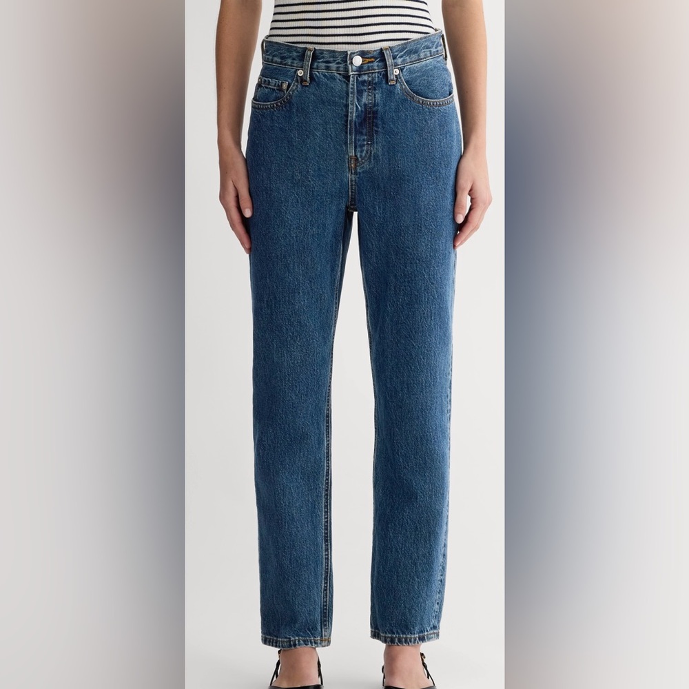 Everlane '90s Cheeky Jean, No stretch, Size 29 in Deep Atlantic NWOT
